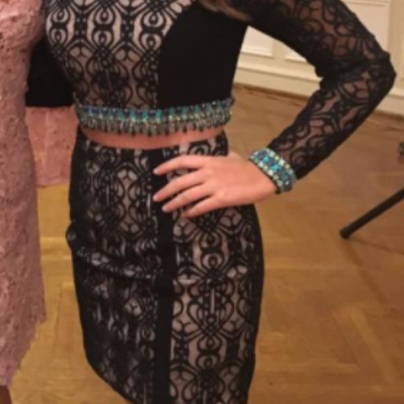 Rachel Allan Two Piece Cocktail - Picture 4 of 10